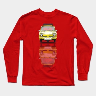 Geo3Doodles OFAH Reliant Regal Van Reflect Doodle Long Sleeve T-Shirt